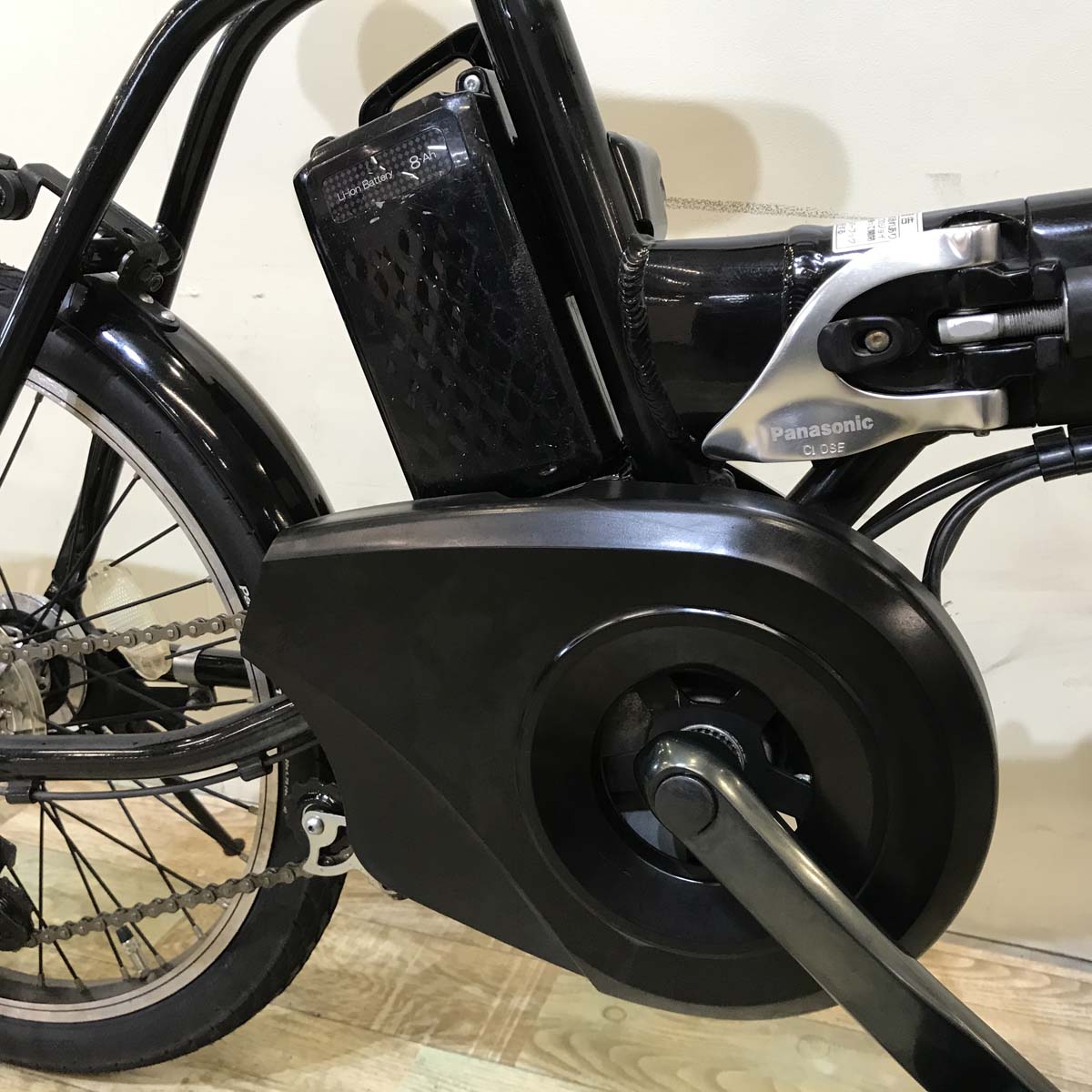 折りたたみ パナソニック オフタイム ブラック 前18×後20インチ KV104 【中古車】