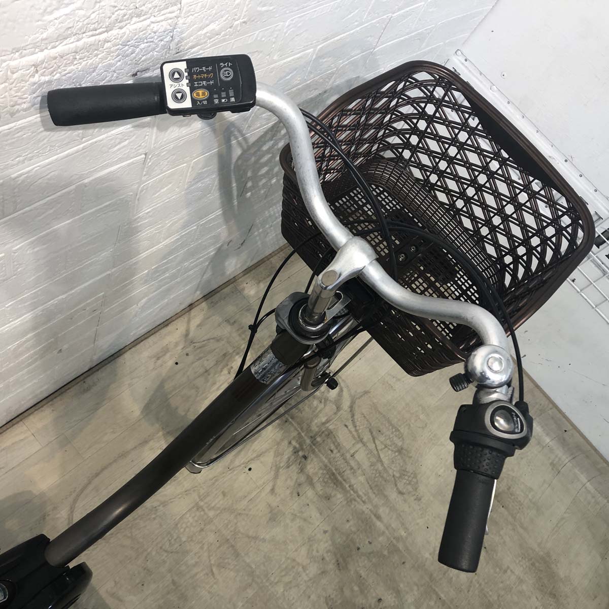 中古電動自転車 パナソニック ビビDX ブラウン 24インチ YG049