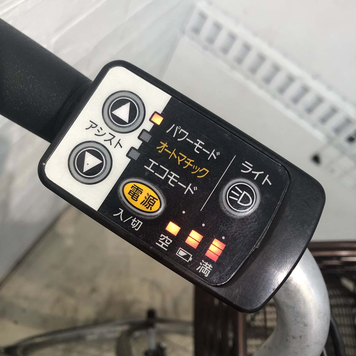 中古電動自転車 パナソニック ビビDX ブラウン 24インチ YG049