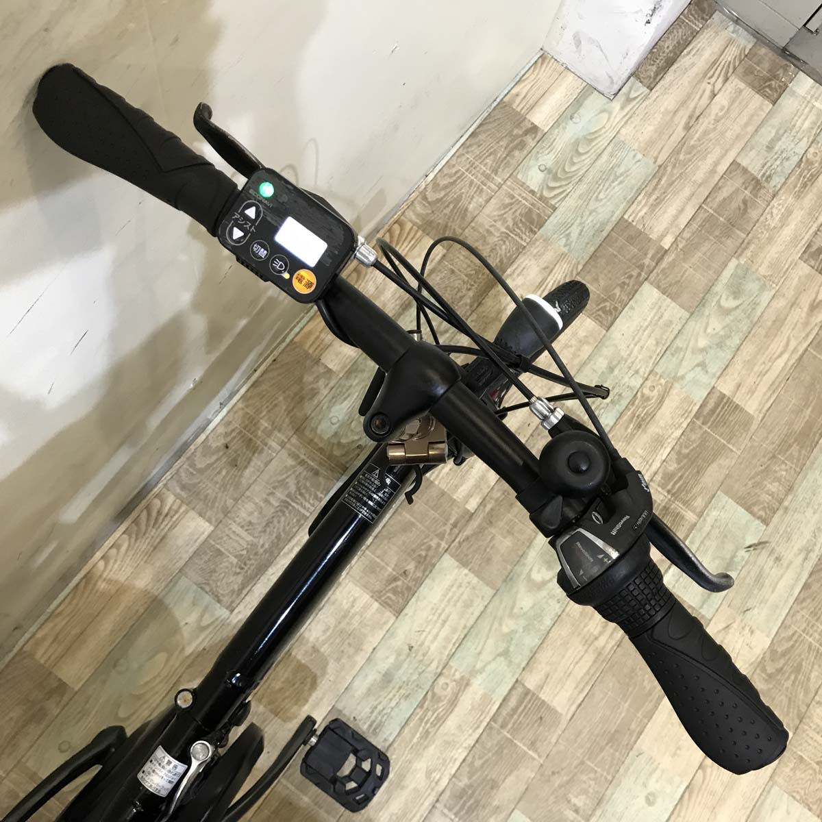 折りたたみ パナソニック オフタイム ブラック 前18×後20インチ KV104 【中古車】