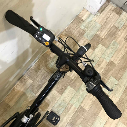 折りたたみ パナソニック オフタイム ブラック 前18×後20インチ KV104 【中古車】