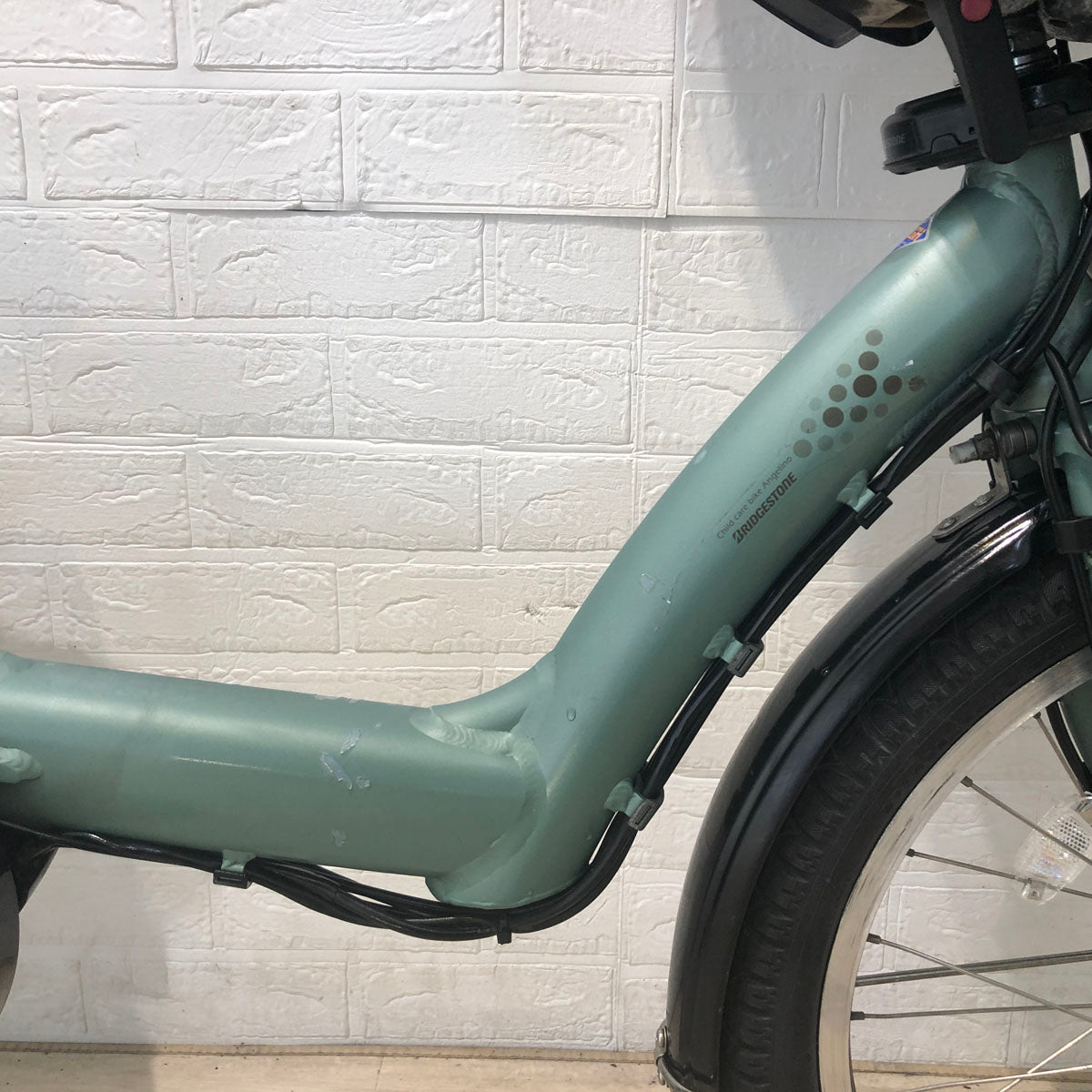 中古電動自転車 ブリヂストン アンジェリーノ プティット e グリーン 20インチ YB008