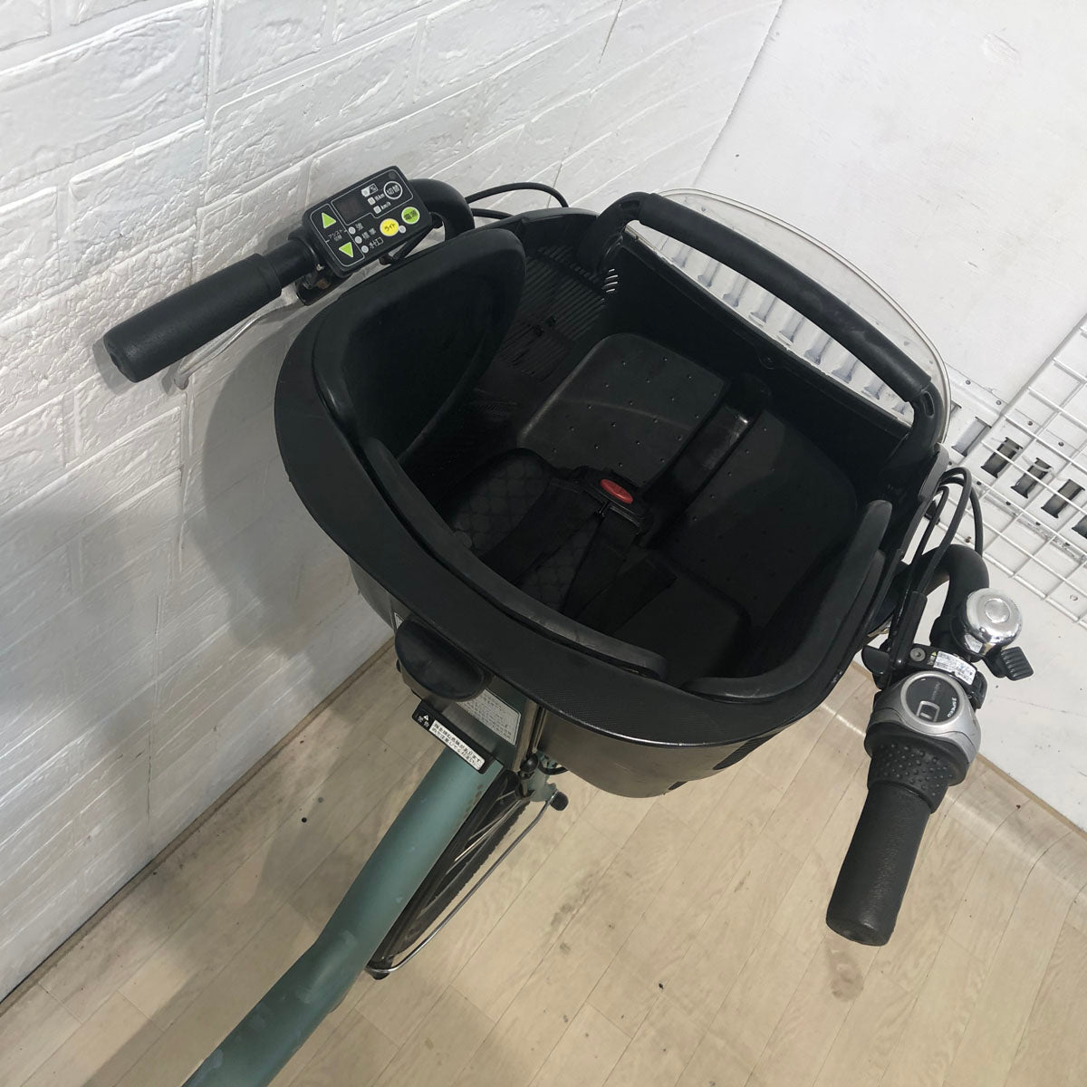 中古電動自転車 ブリヂストン アンジェリーノ プティット e グリーン 20インチ YB008