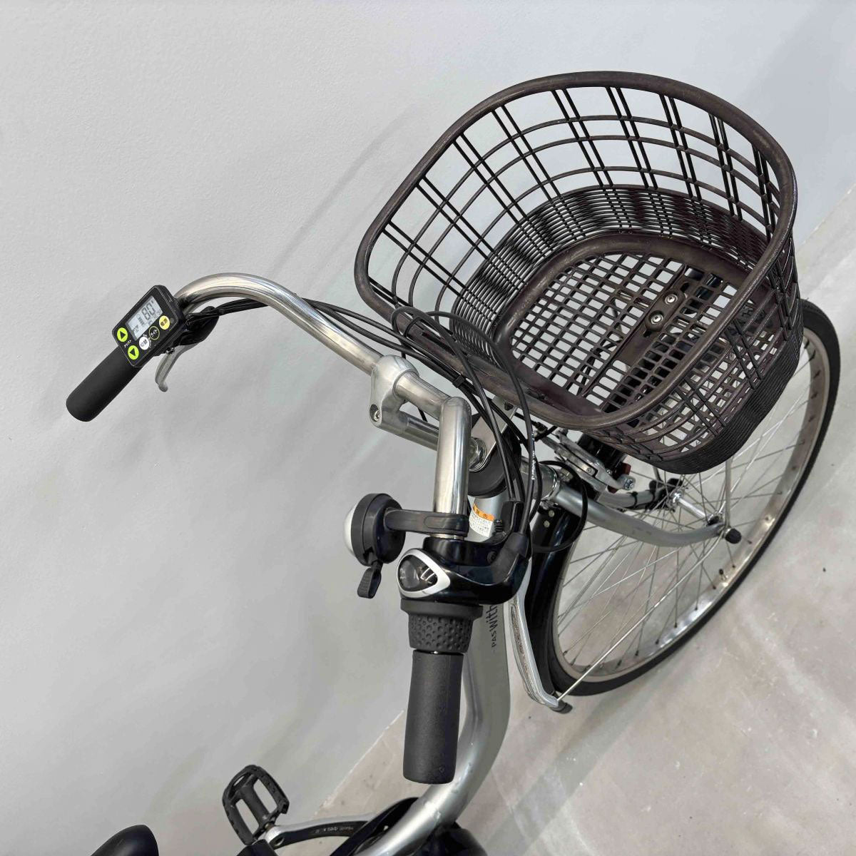 中古電動自転車 ヤマハ PAS ウィズ シルバー 26インチ YJ069