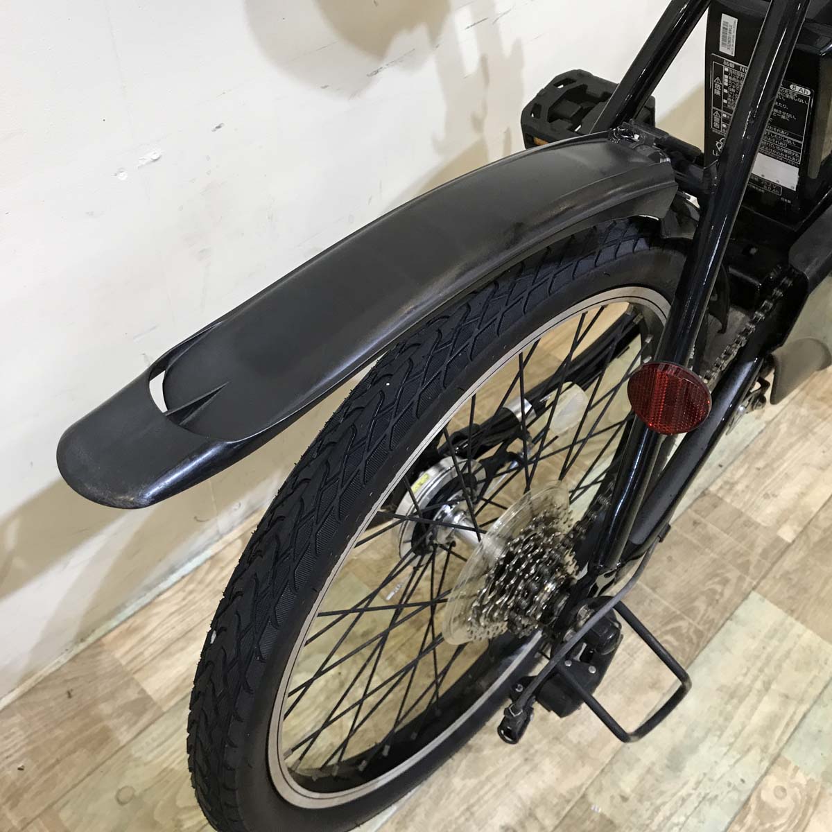 折りたたみ パナソニック オフタイム ブラック 前18×後20インチ KV104 【中古車】