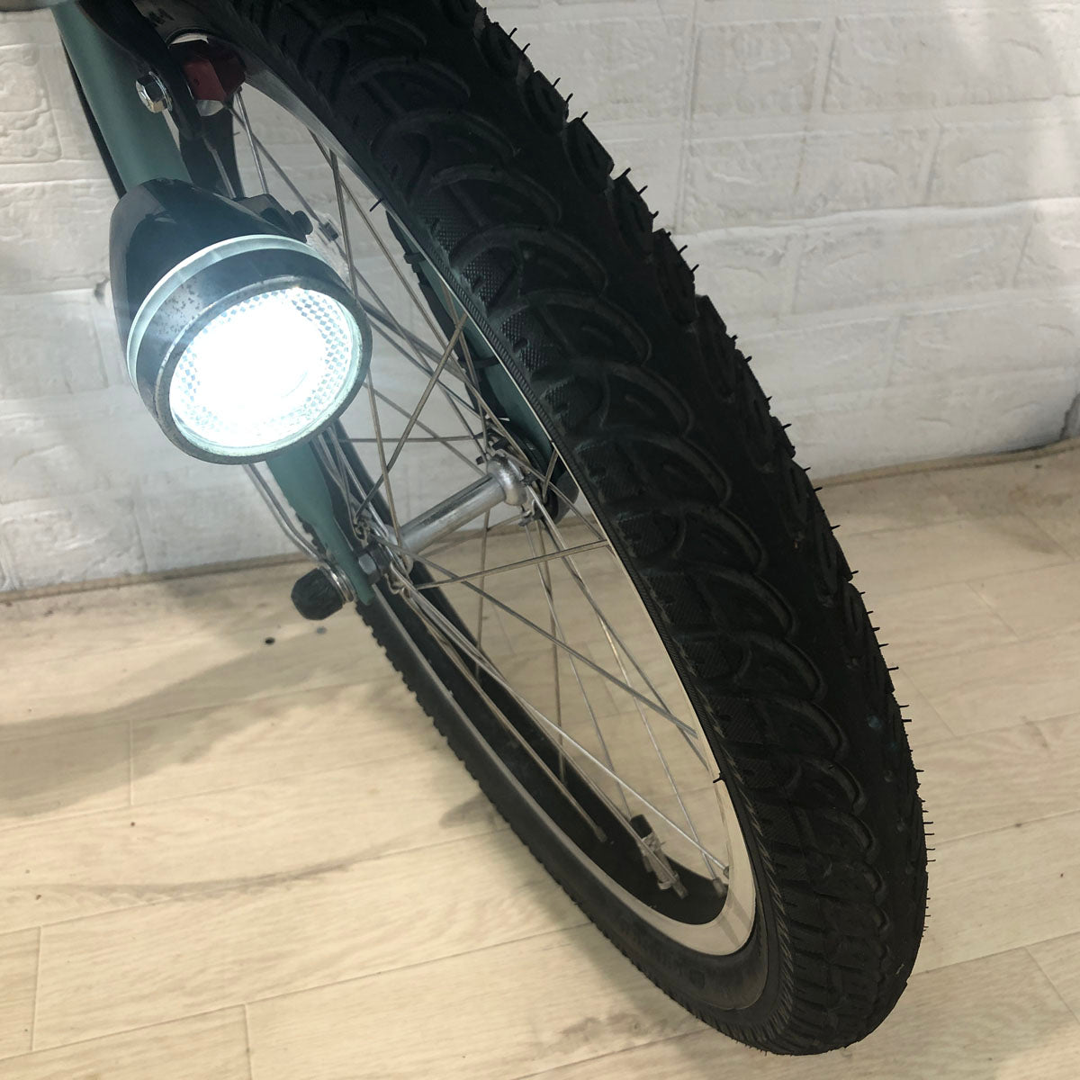 中古電動自転車 ブリヂストン アンジェリーノ プティット e グリーン 20インチ YB008