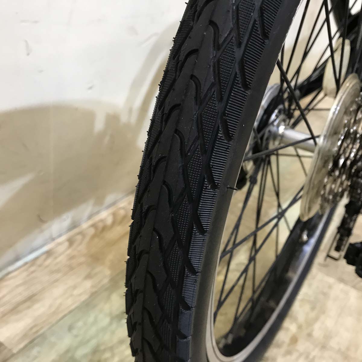 折りたたみ パナソニック オフタイム ブラック 前18×後20インチ KV104 【中古車】