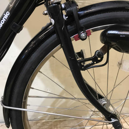 パナソニック ビビ チャイルド ブラック 前22×後26インチ KR030【中古車】