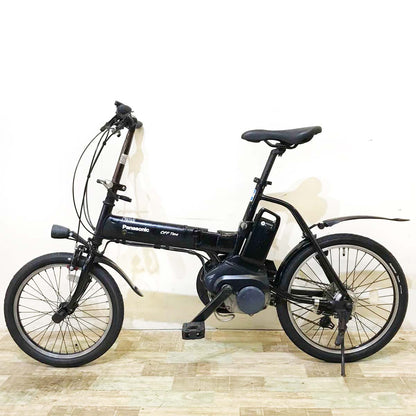 折りたたみ パナソニック オフタイム ブラック 前18×後20インチ KV104 【中古車】
