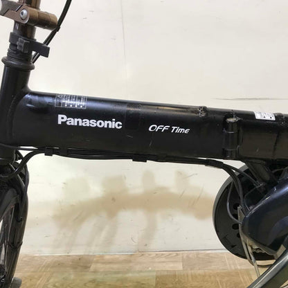 折りたたみ パナソニック オフタイム ブラック 前18×後20インチ KV104 【中古車】
