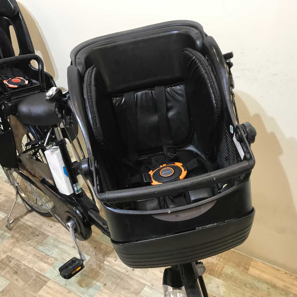 パナソニック ビビ チャイルド ブラック 前22×後26インチ KR030【中古車】