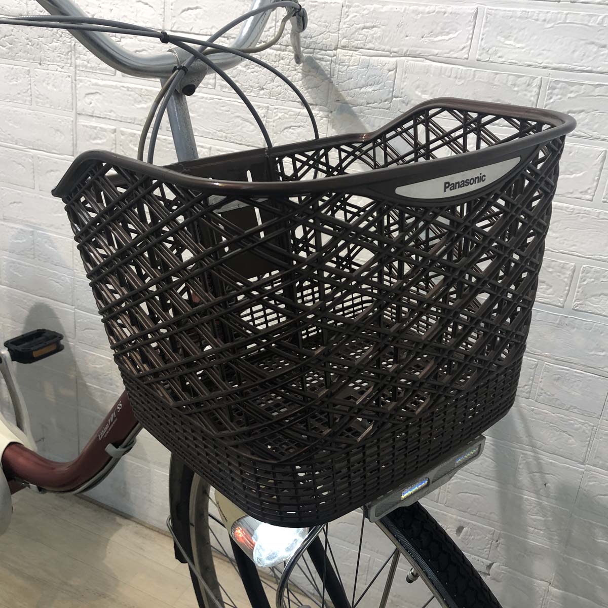 中古電動自転車 パナソニック ビビSS レッド 26インチ YG050