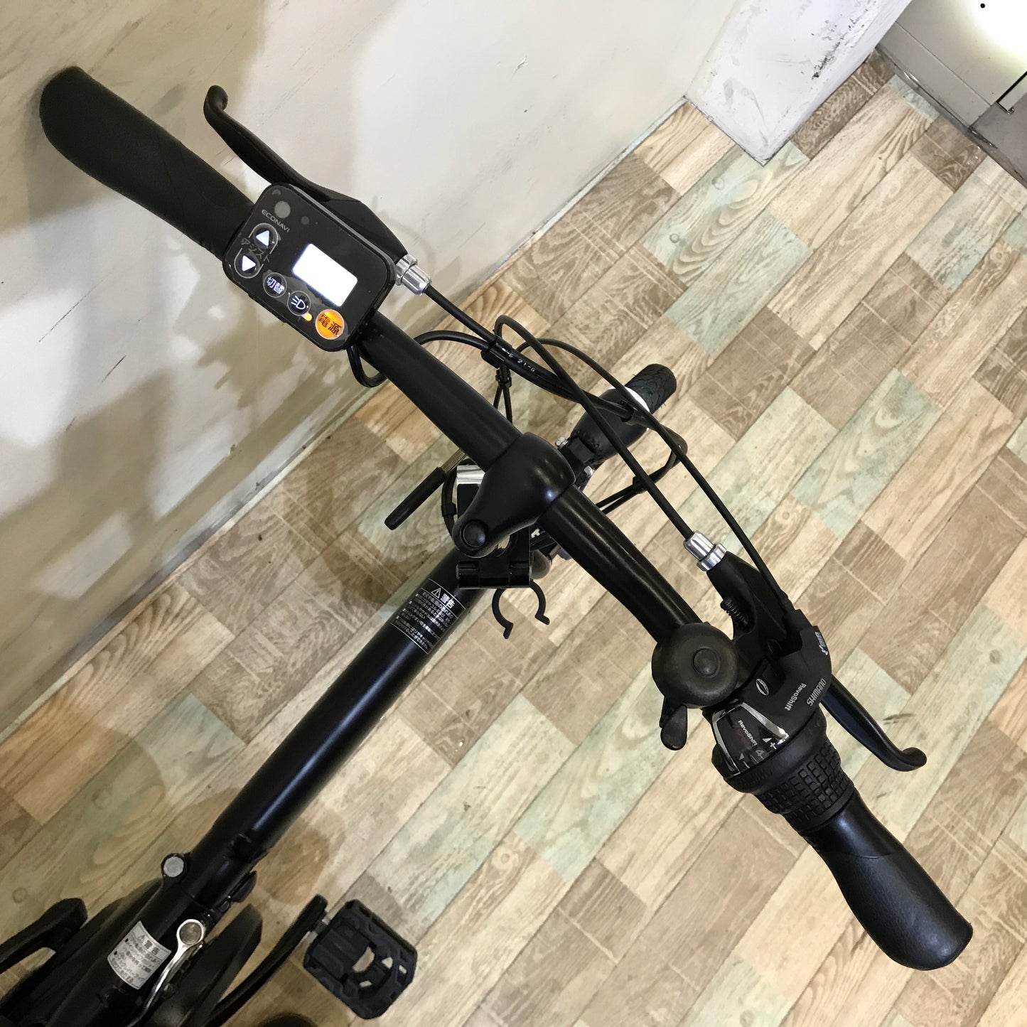 折りたたみ パナソニック オフタイム ブラック 前18×後20インチ KV105 【中古車】