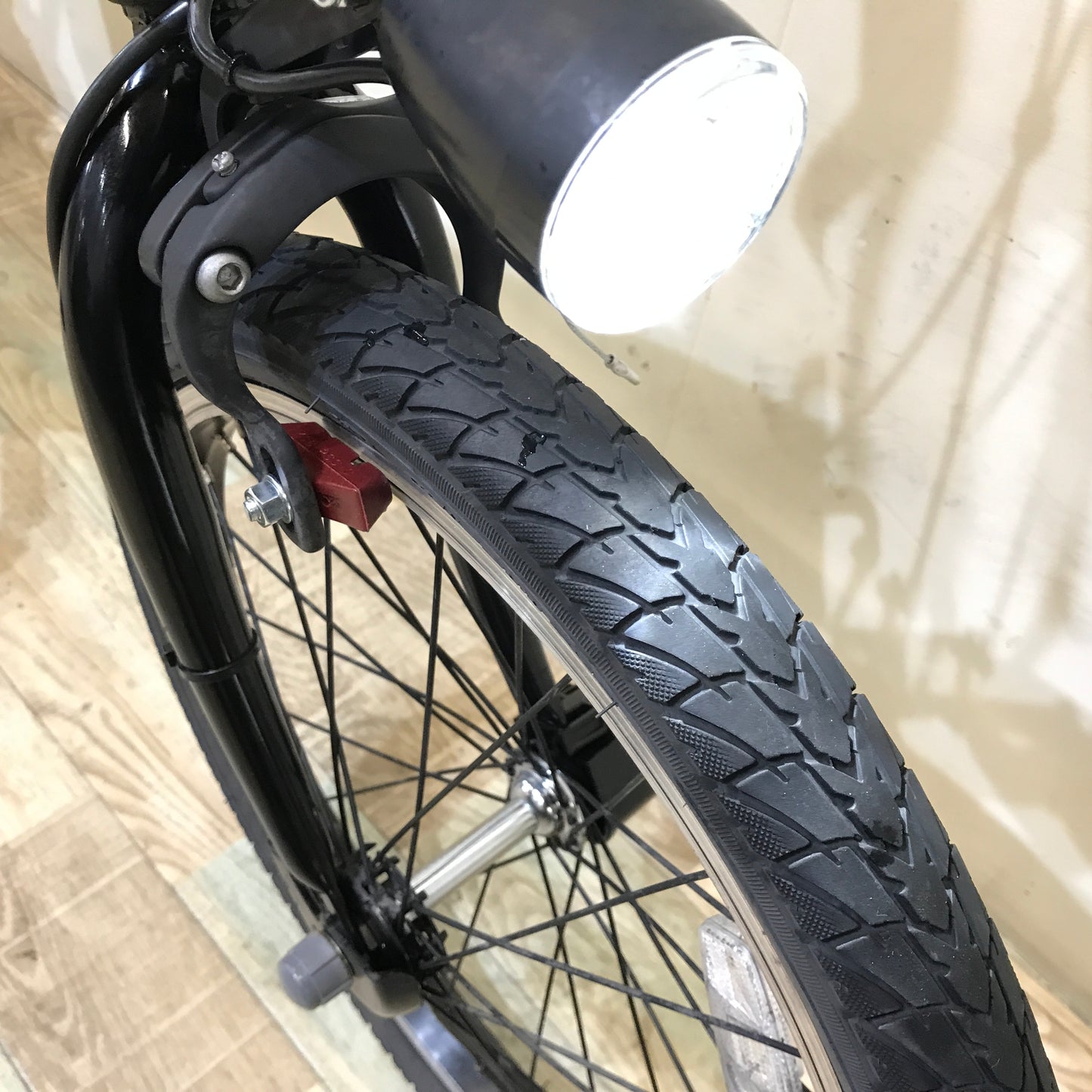 折りたたみ パナソニック オフタイム ブラック 前18×後20インチ KV105 【中古車】