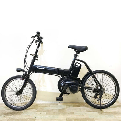 折りたたみ パナソニック オフタイム ブラック 前18×後20インチ KV105 【中古車】