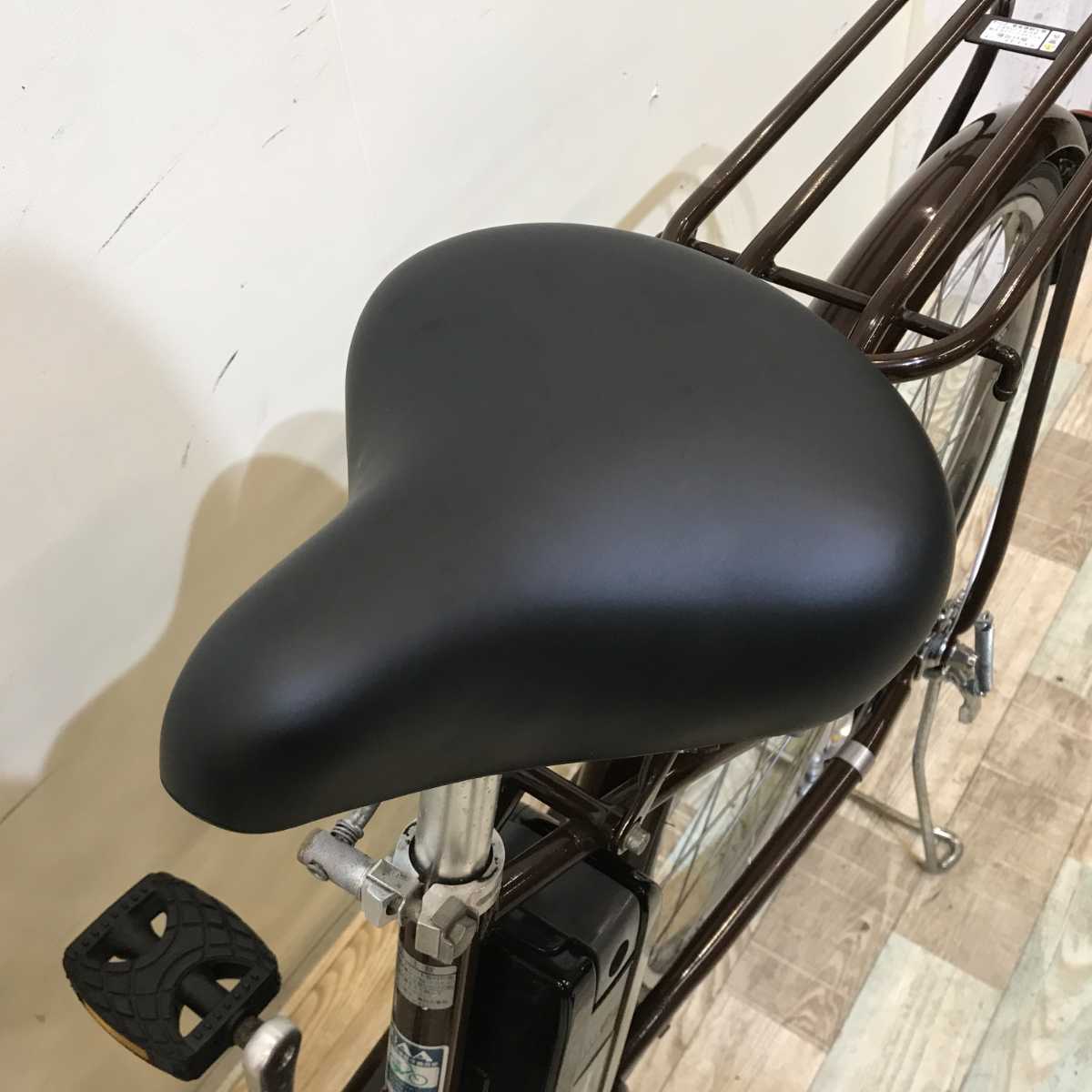 ブリヂストン アシスタ ポルク ブラウン 26インチ KR031【中古車】