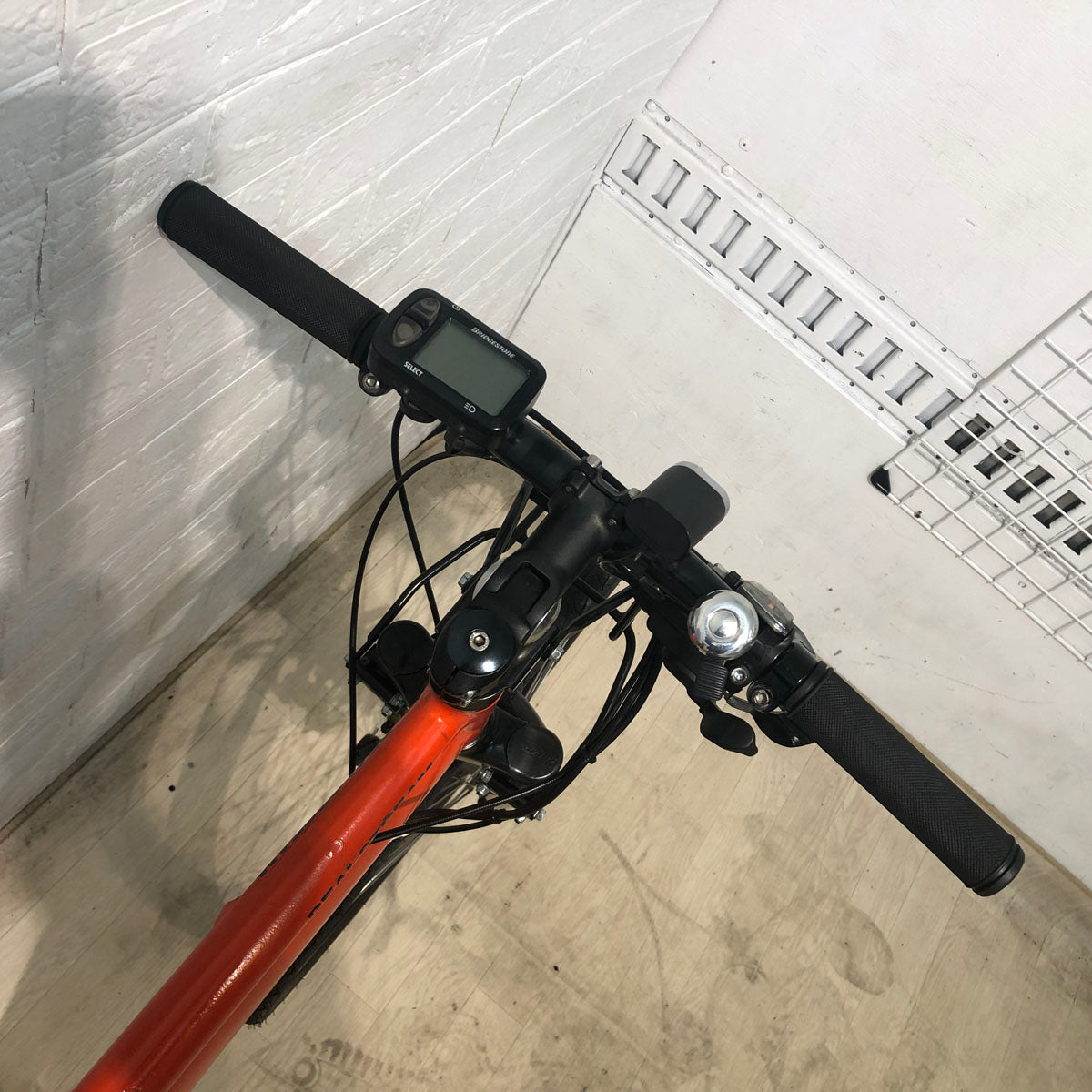 中古電動自転車 ブリヂストン リアルストリーム オレンジ 26インチ YB010