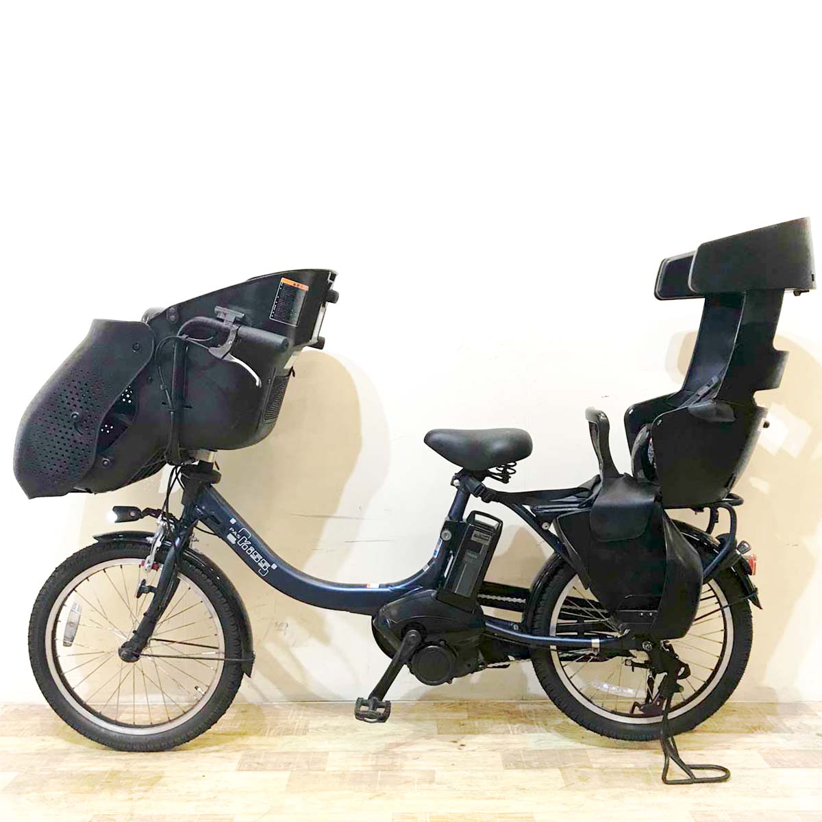 ヤマハ PAS Kiss mini un パス キッス ミニ アン ネイビー 20インチ KF048【中古車】