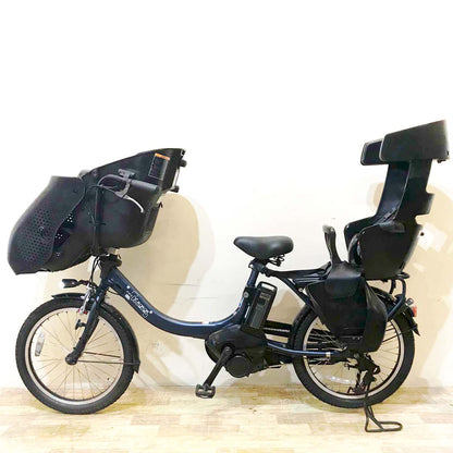 ヤマハ PAS Kiss mini un パス キッス ミニ アン ネイビー 20インチ KF048【中古車】