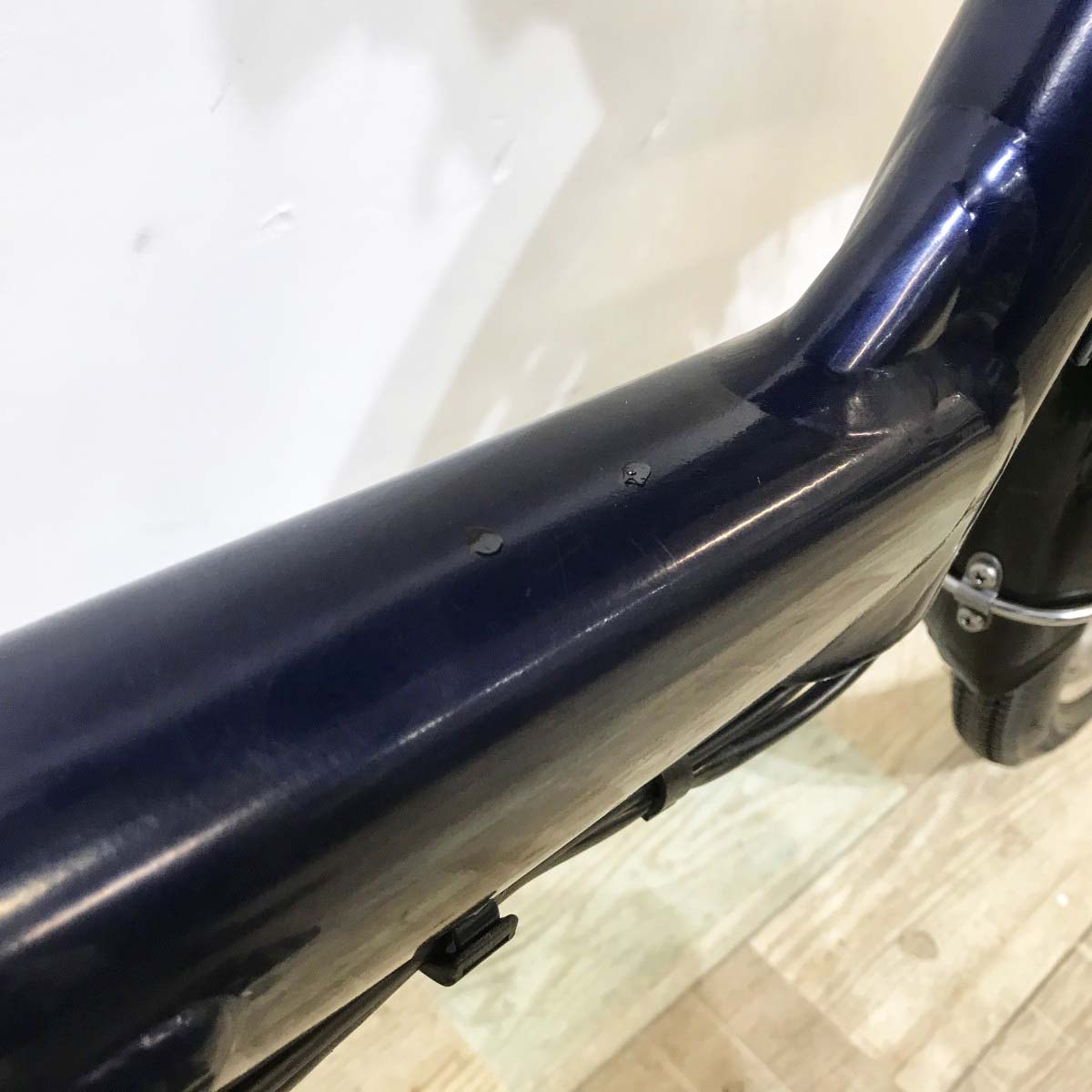 中古電動自転車 ブリヂストン アンジェリーノe ネイビー 22×26インチ KJ120