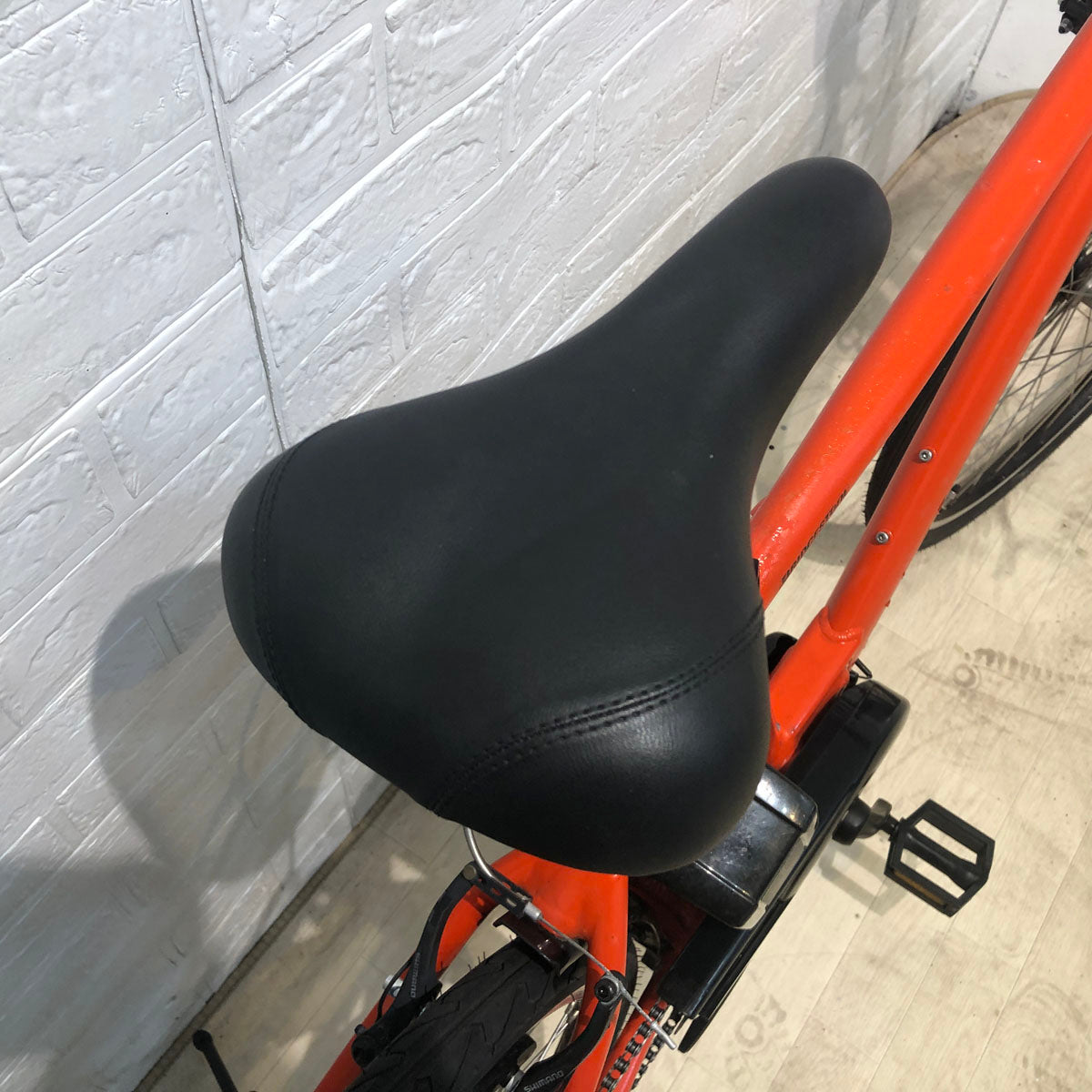 中古電動自転車 ブリヂストン リアルストリーム オレンジ 26インチ YB010