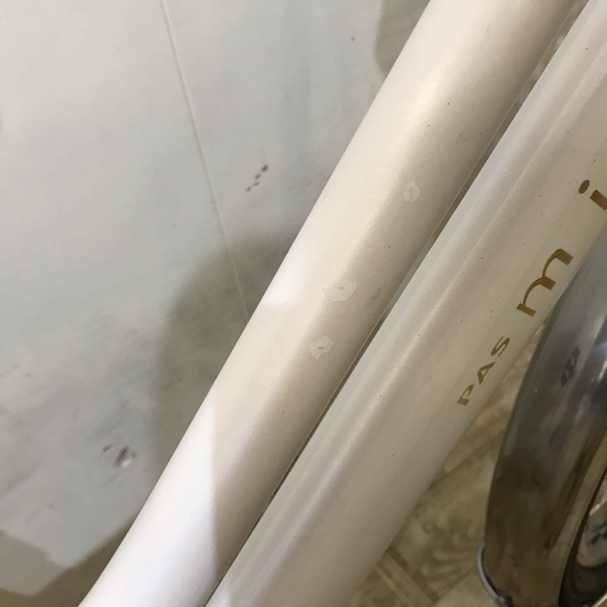 中古電動自転車 ヤマハ PAS Mina パス ミナ ホワイト 26インチ KF049 