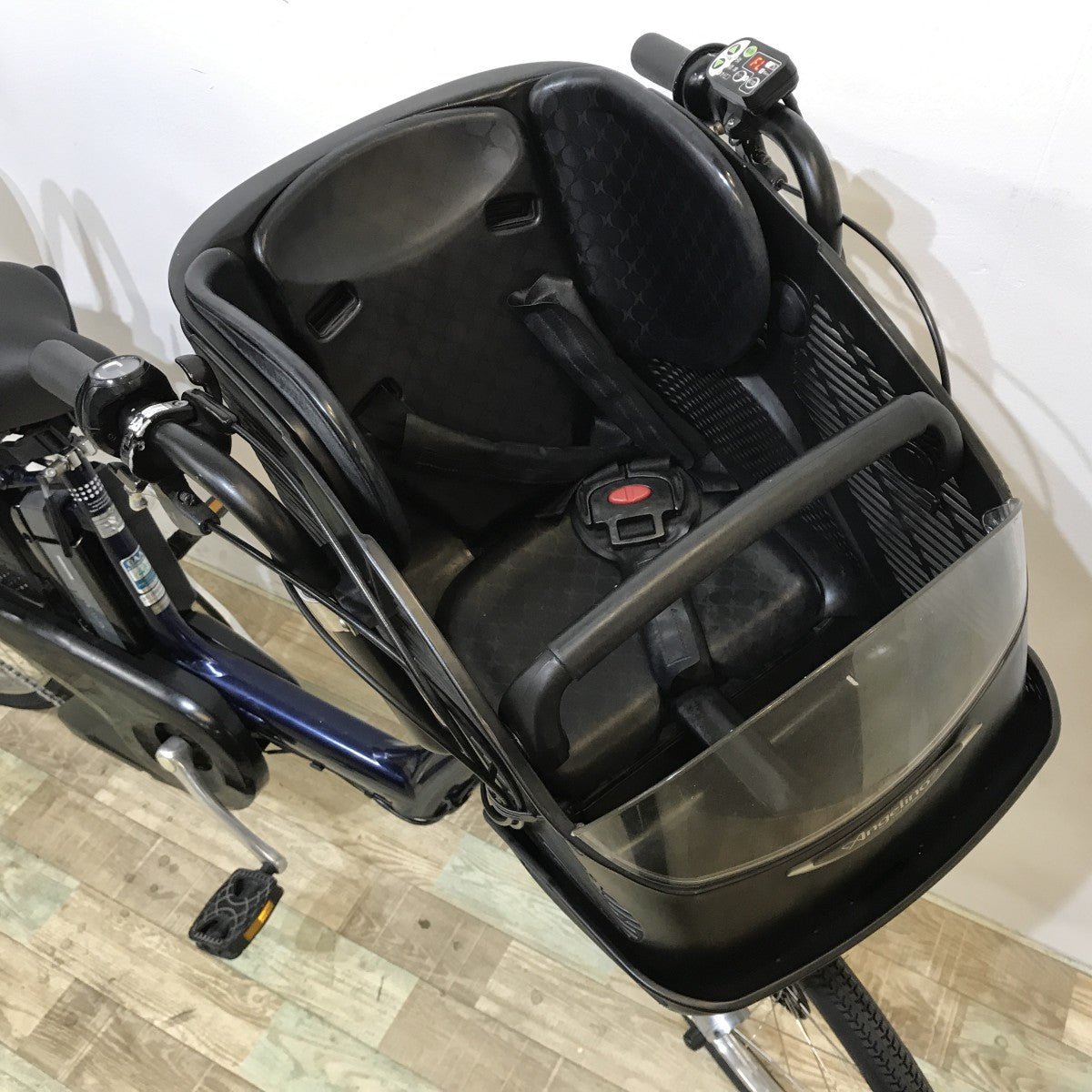 ブリヂストン アンジェリーノe ネイビー 22×26インチ KJ120 【中古車】