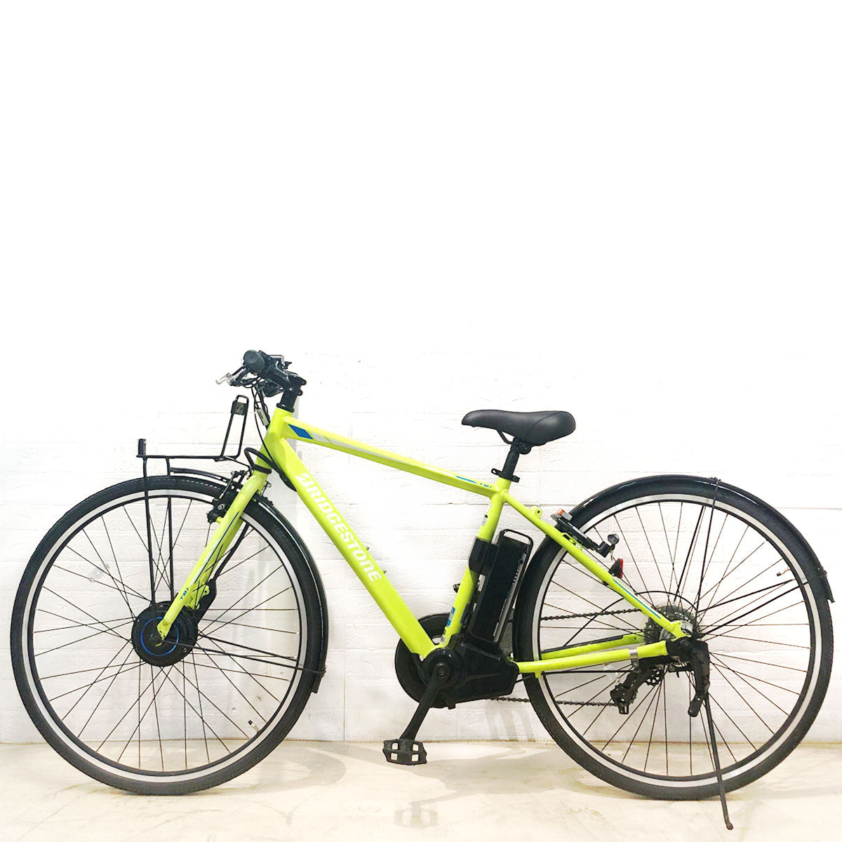 中古電動自転車 ブリヂストン TB1e グリーン 27インチ SR407Y