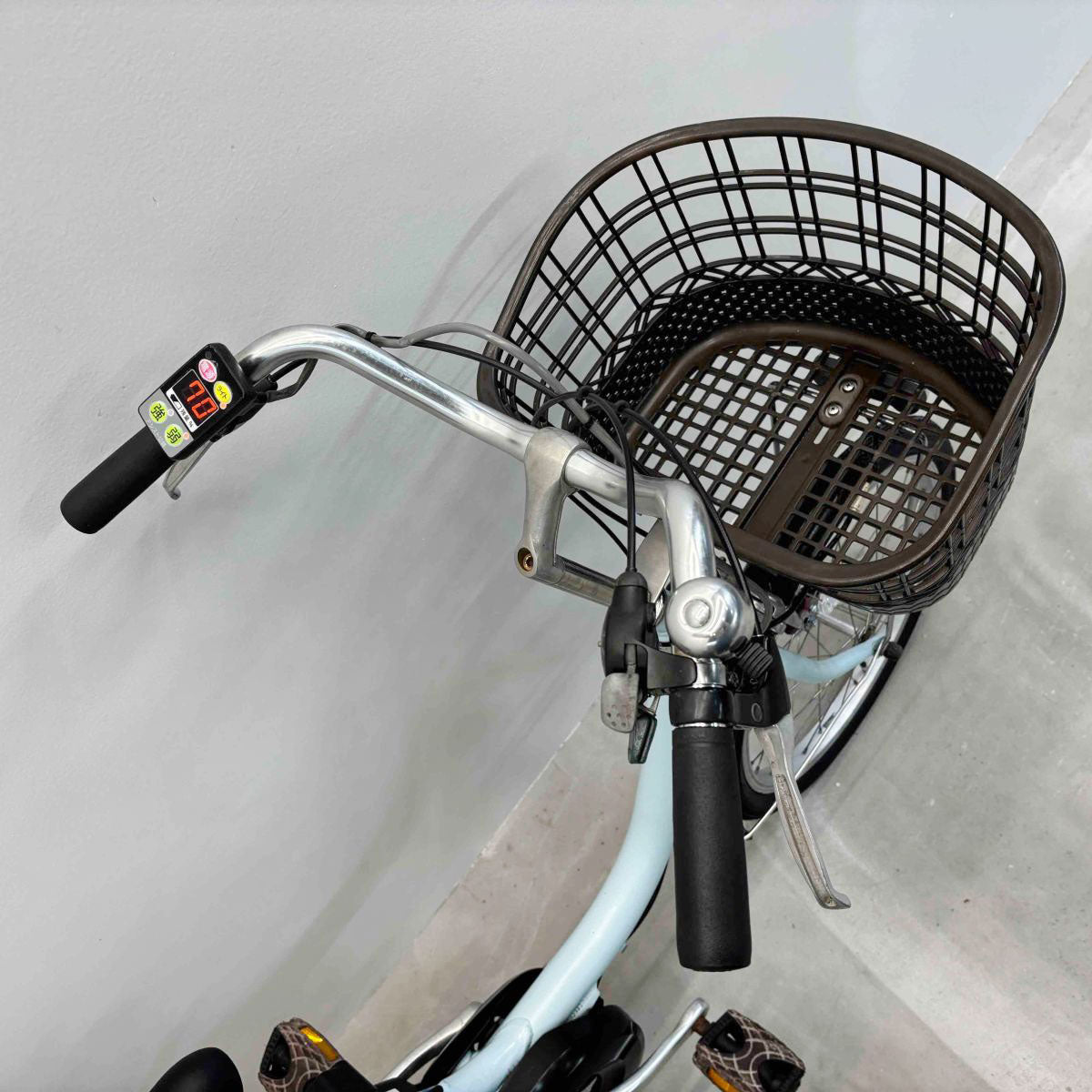 中古電動自転車 ブリヂストン アシスタユニプレミア ブルー 20インチ YJ072