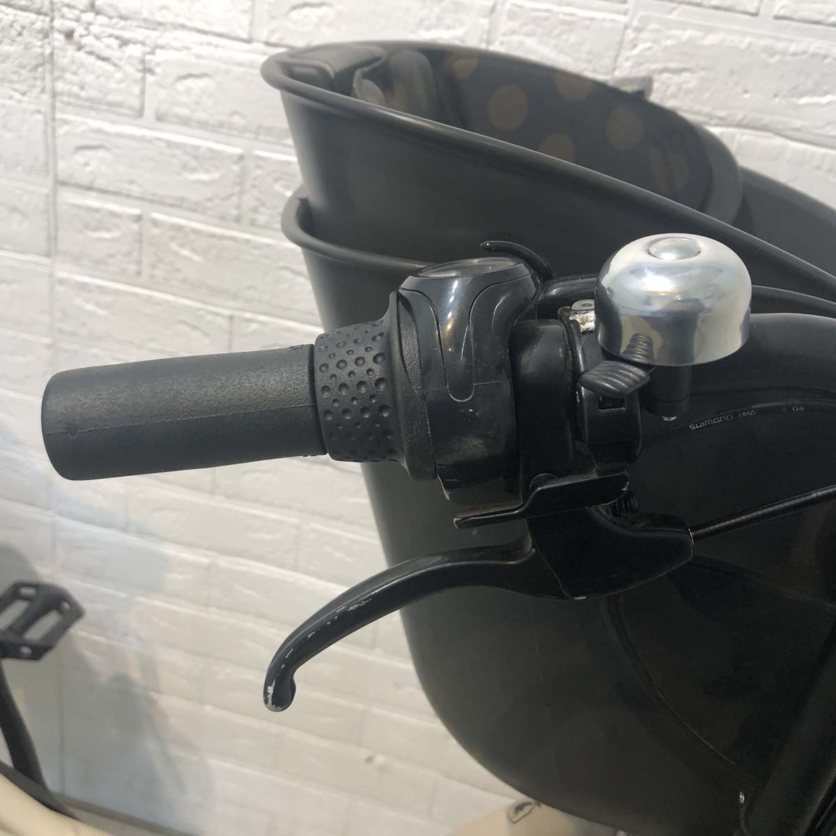 中古電動自転車 ブリヂストン ビッケポーラーe ベージュ 20インチ YG051 