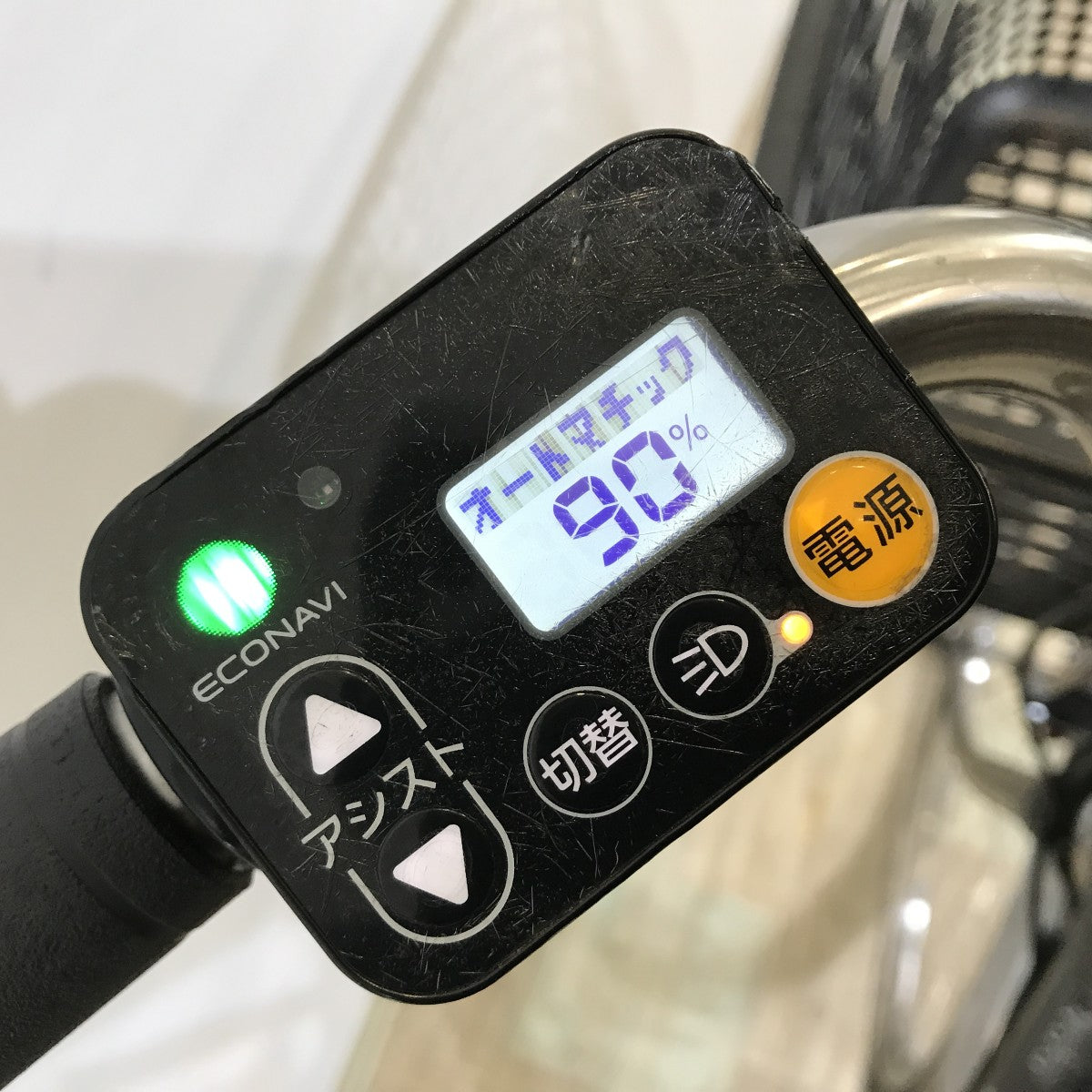 中古電動自転車 パナソニック ビビDX ブラウン 26インチ KJ121