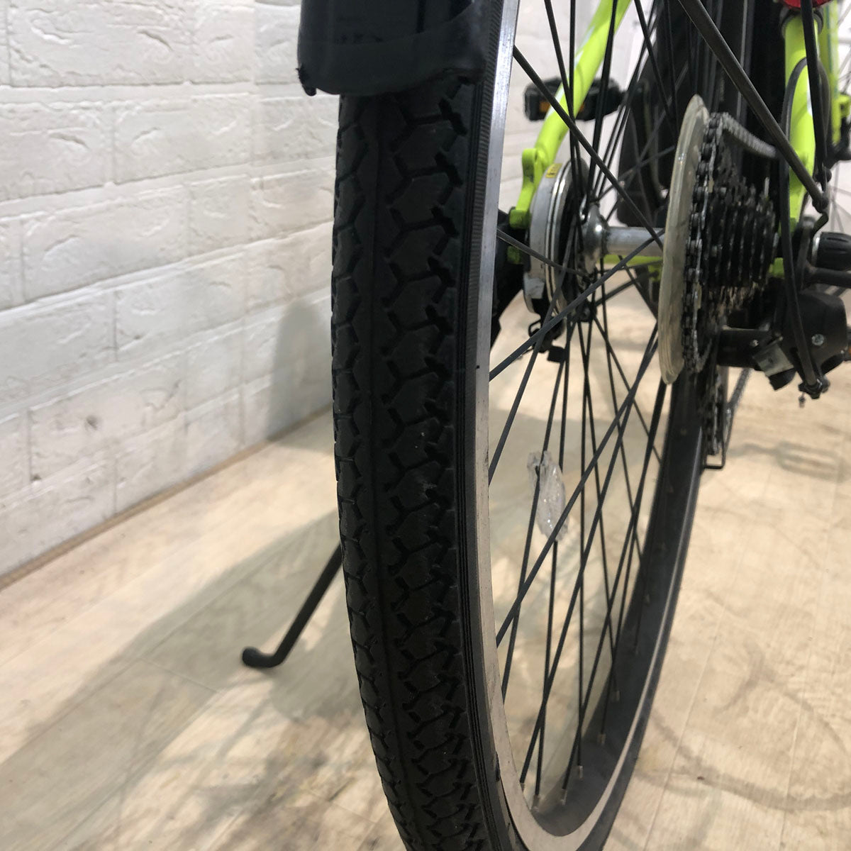 中古電動自転車 ブリヂストン TB1e グリーン 27インチ SR407Y