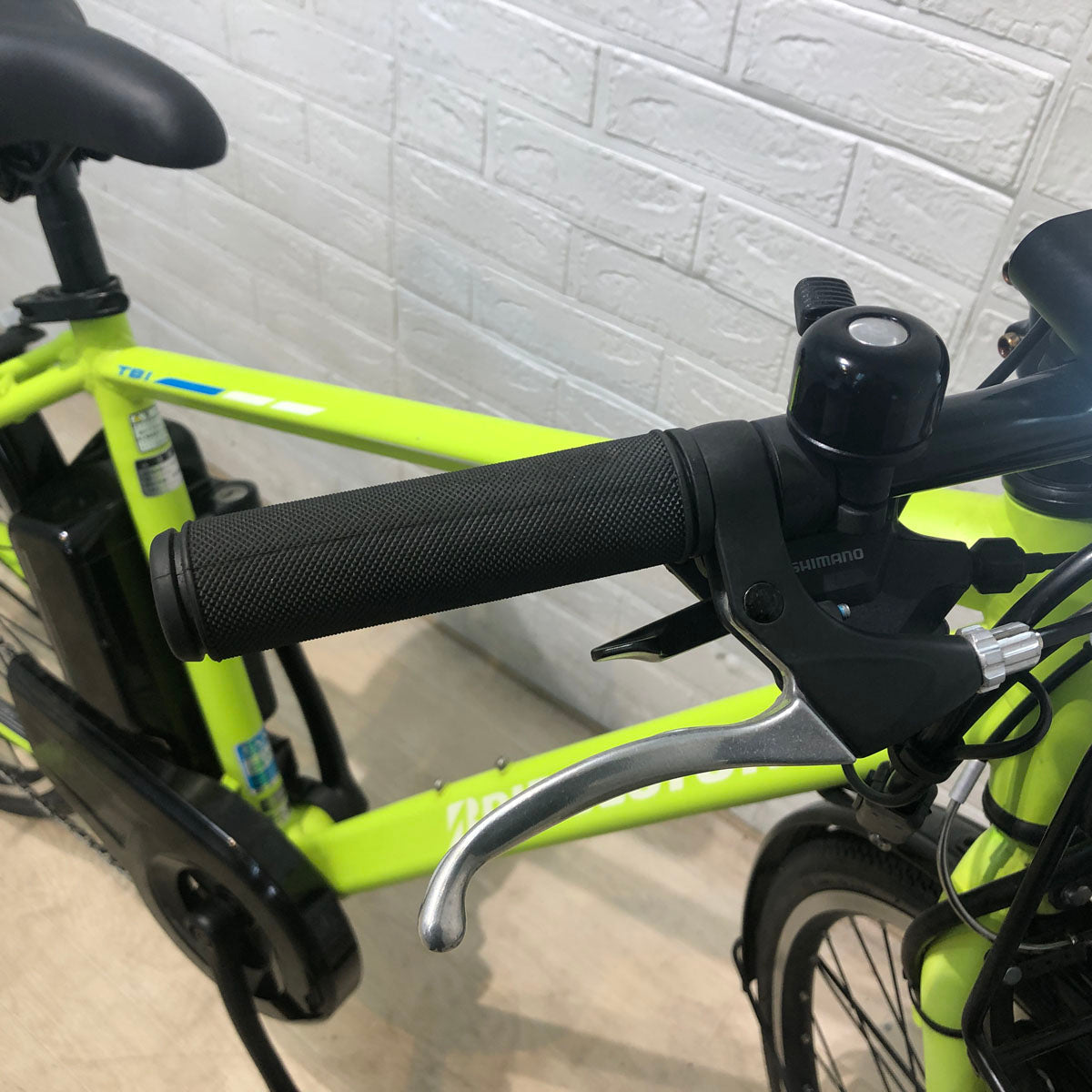 中古電動自転車 ブリヂストン TB1e グリーン 27インチ SR407Y