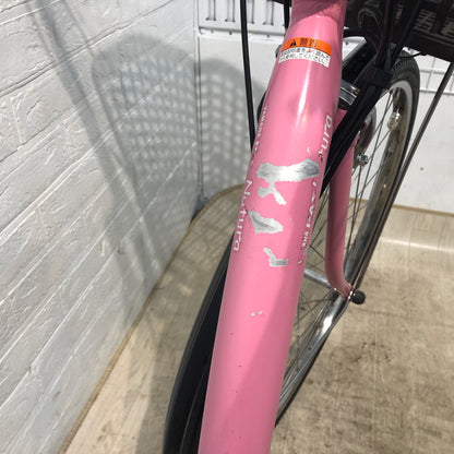 ヤマハ  PAS ナチュラ M DX ピンク 26インチ YP032 【中古車】