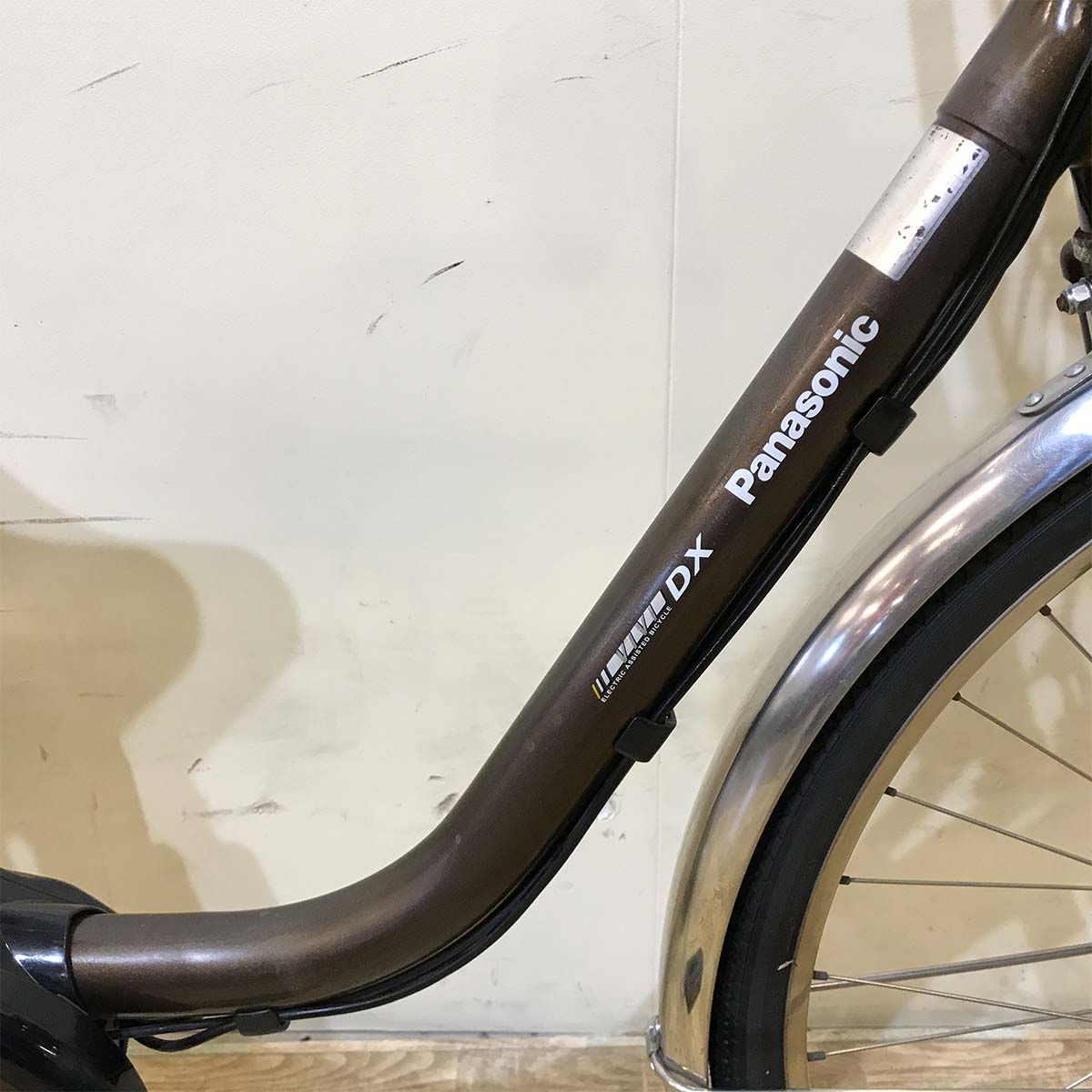 中古電動自転車 パナソニック ビビ DX ブラウン 26インチ KF050