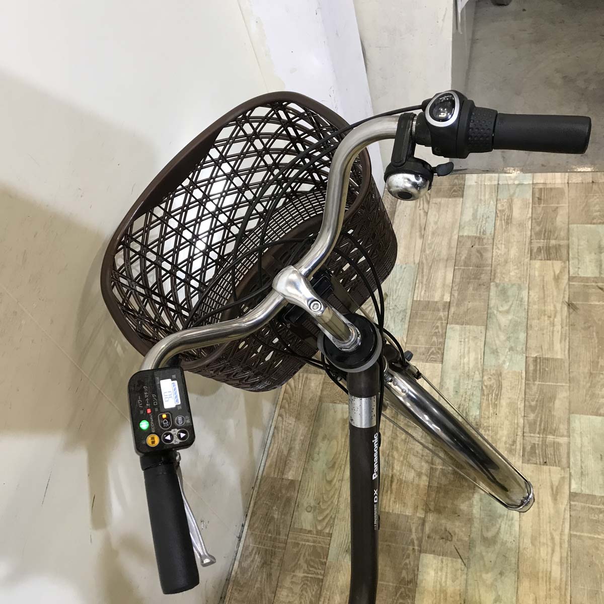 中古電動自転車 パナソニック ビビ DX ブラウン 26インチ KF050