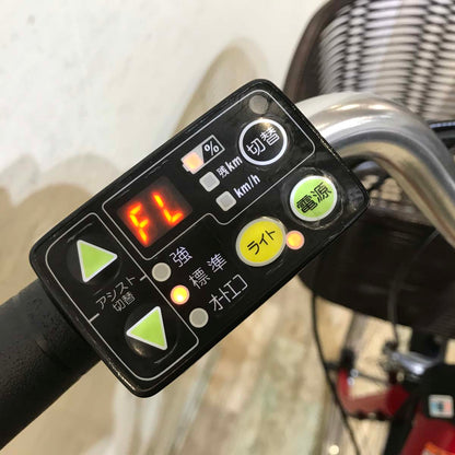 ヤマハ PAS ナチュラ L レッド 26インチ KA022 【中古車】