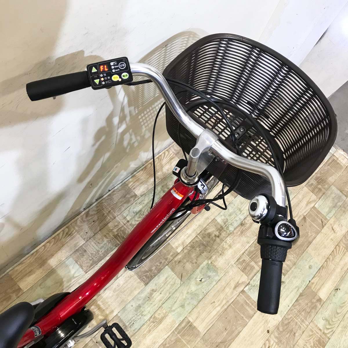 中古電動自転車 ヤマハ PAS ナチュラ L レッド 26インチ KA022 – e-CHARIty