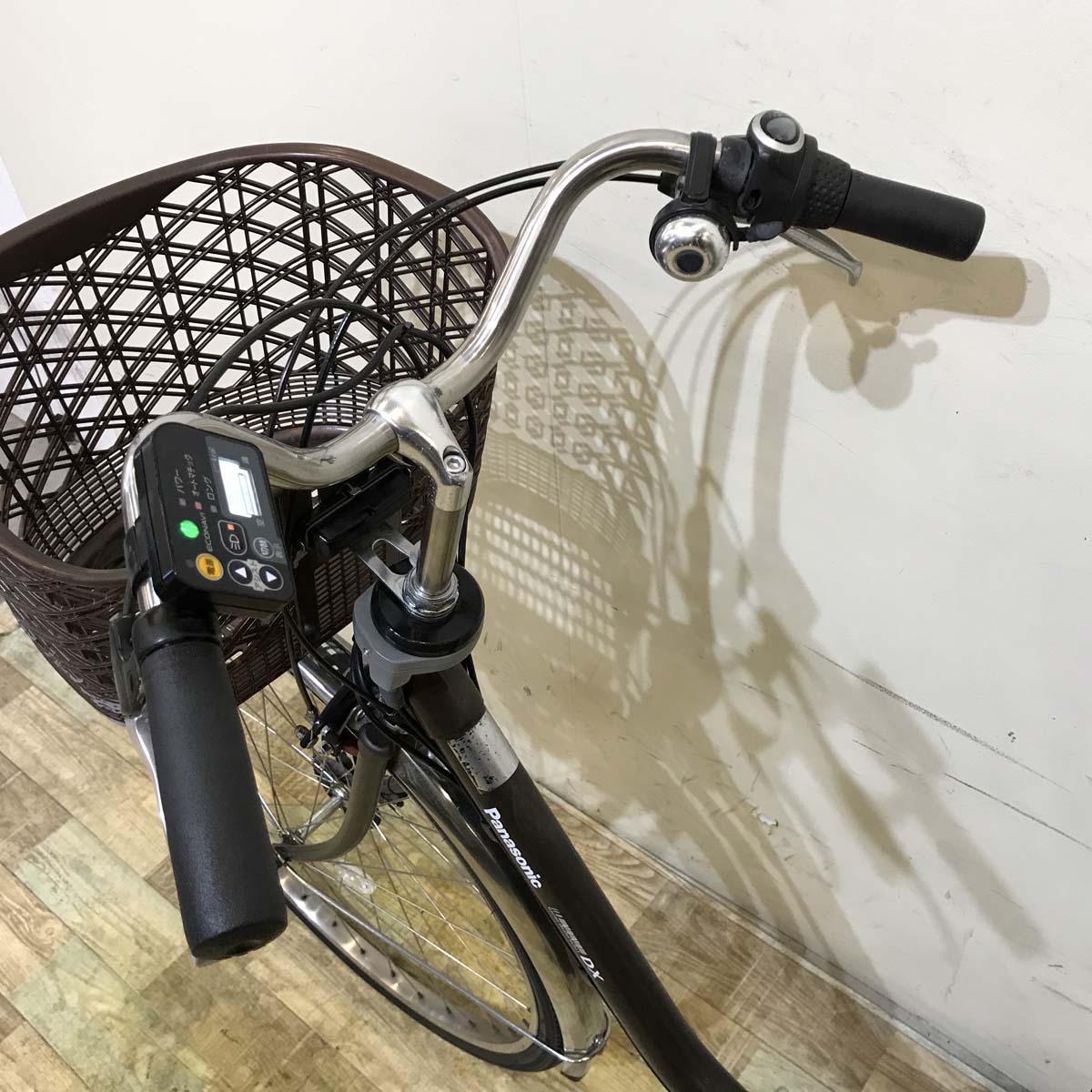 中古電動自転車 パナソニック ビビ DX ブラウン 26インチ KF050