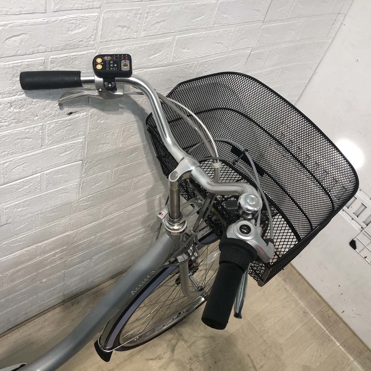 中古電動自転車 新品バッテリー ブリヂストン アシスタ シルバー 26インチ YB011  