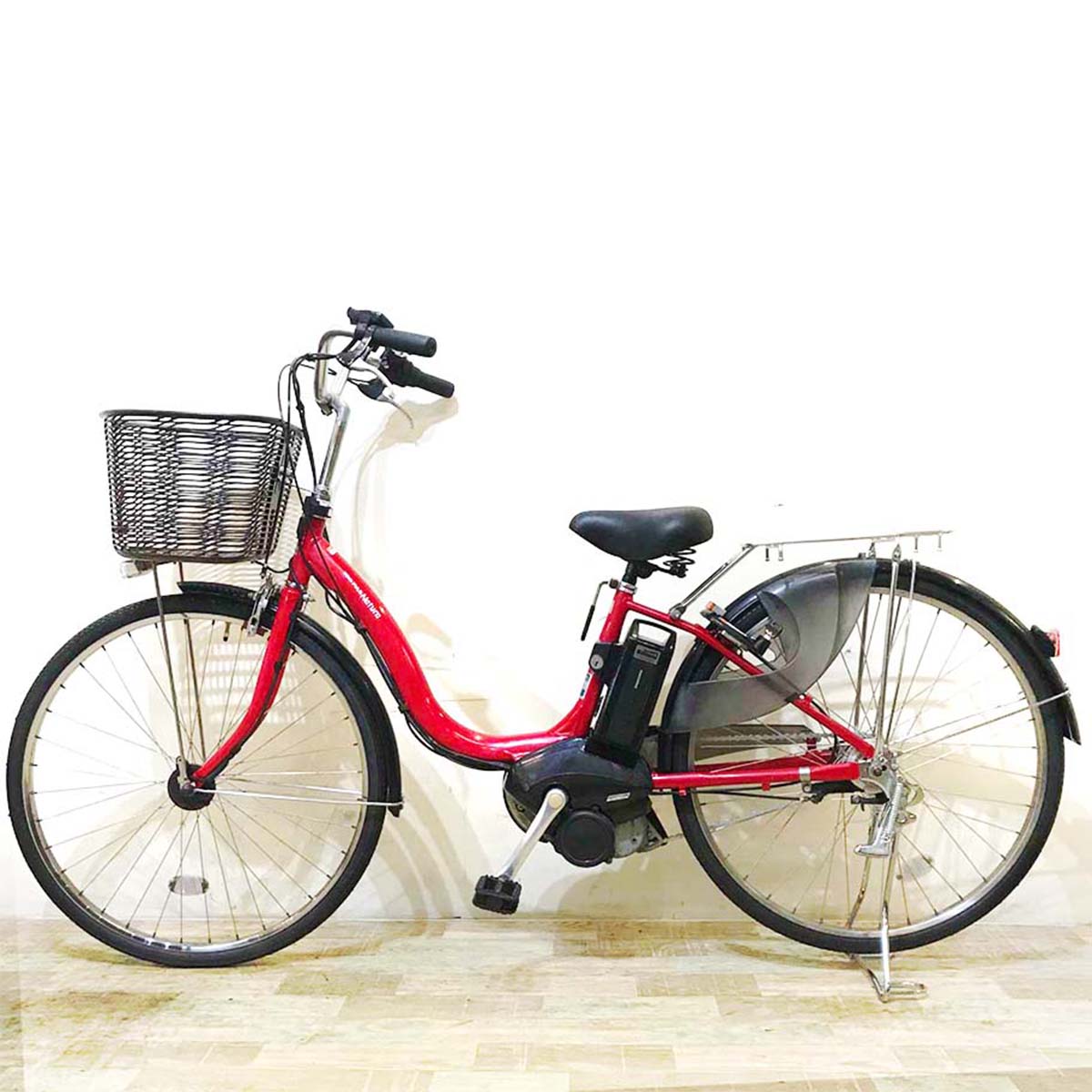 ヤマハ PAS ナチュラ L レッド 26インチ KA022 【中古車】