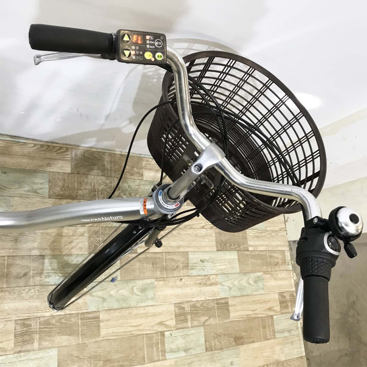 中古電動自転車 ヤマハ PAS ナチュラ シルバー 26インチ KJ122