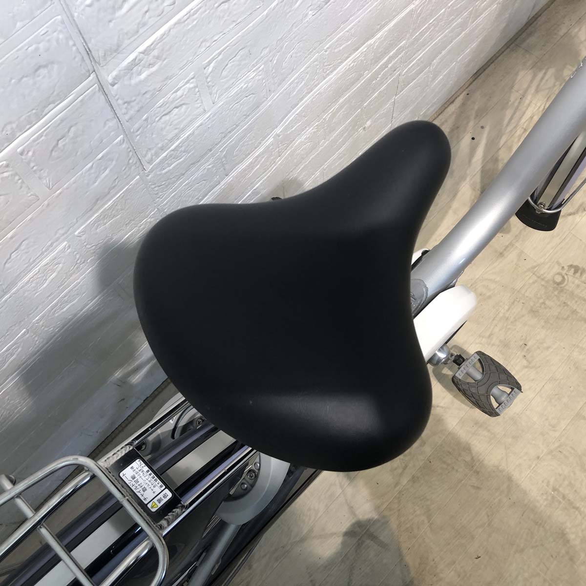 中古電動自転車 新品バッテリー ブリヂストン アシスタ シルバー 26インチ YB011  