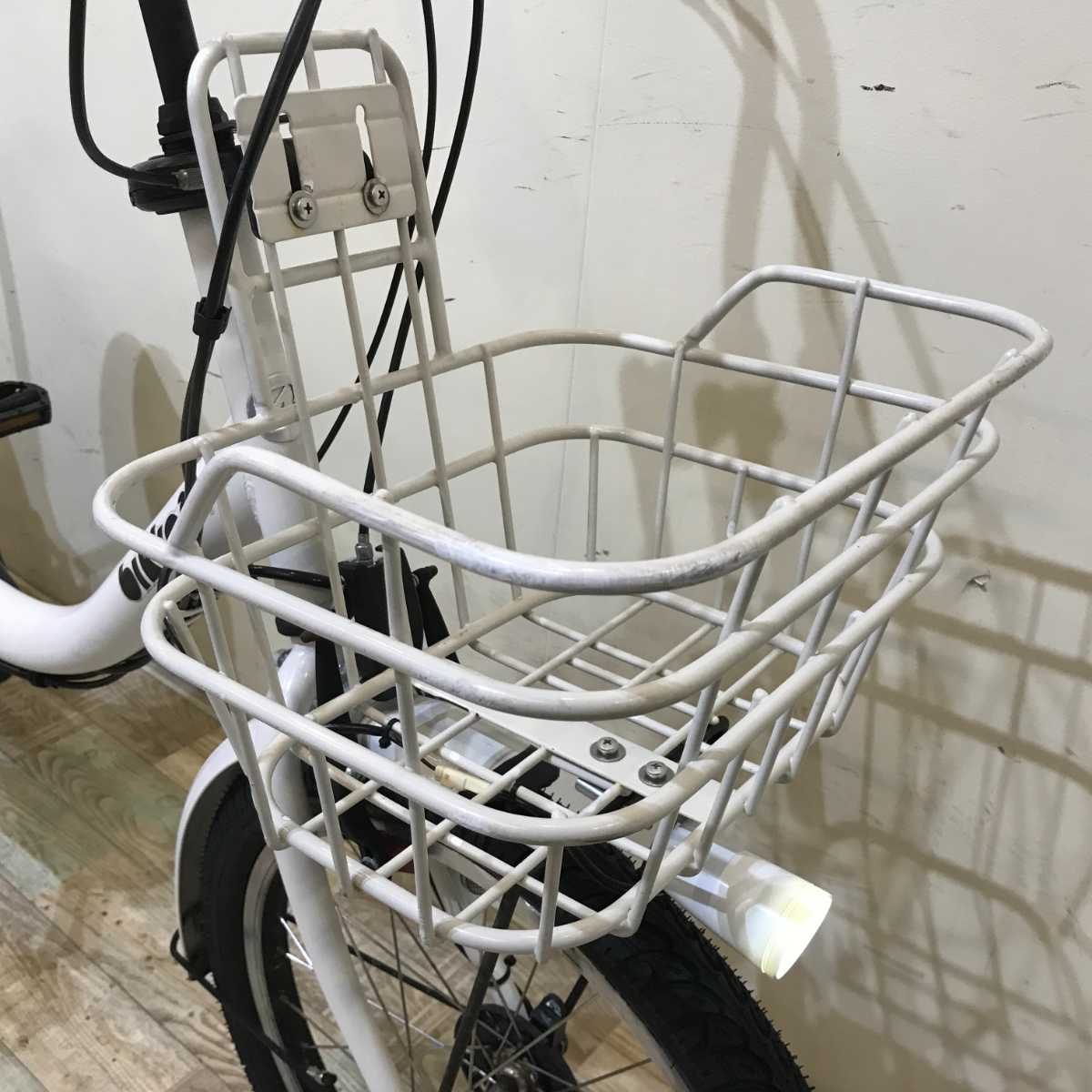 ブリヂストン bikke 2 e ビッケ ツー イー ホワイト 20インチ KR034【中古車】
