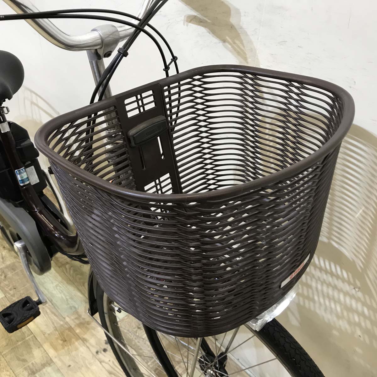 中古電動自転車 ヤマハ PAS ナチュラ L ブラウン 26インチ KF051 