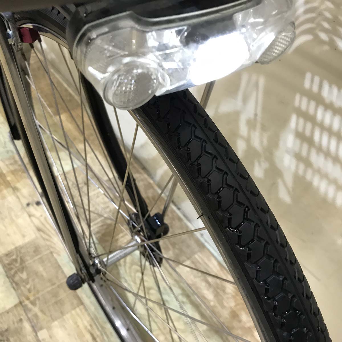 中古電動自転車 ヤマハ PAS ナチュラ L ブラウン 26インチ KF051 