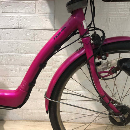 パナソニック ギュット DX ピンク 前22×後26インチ YB012【中古車】
