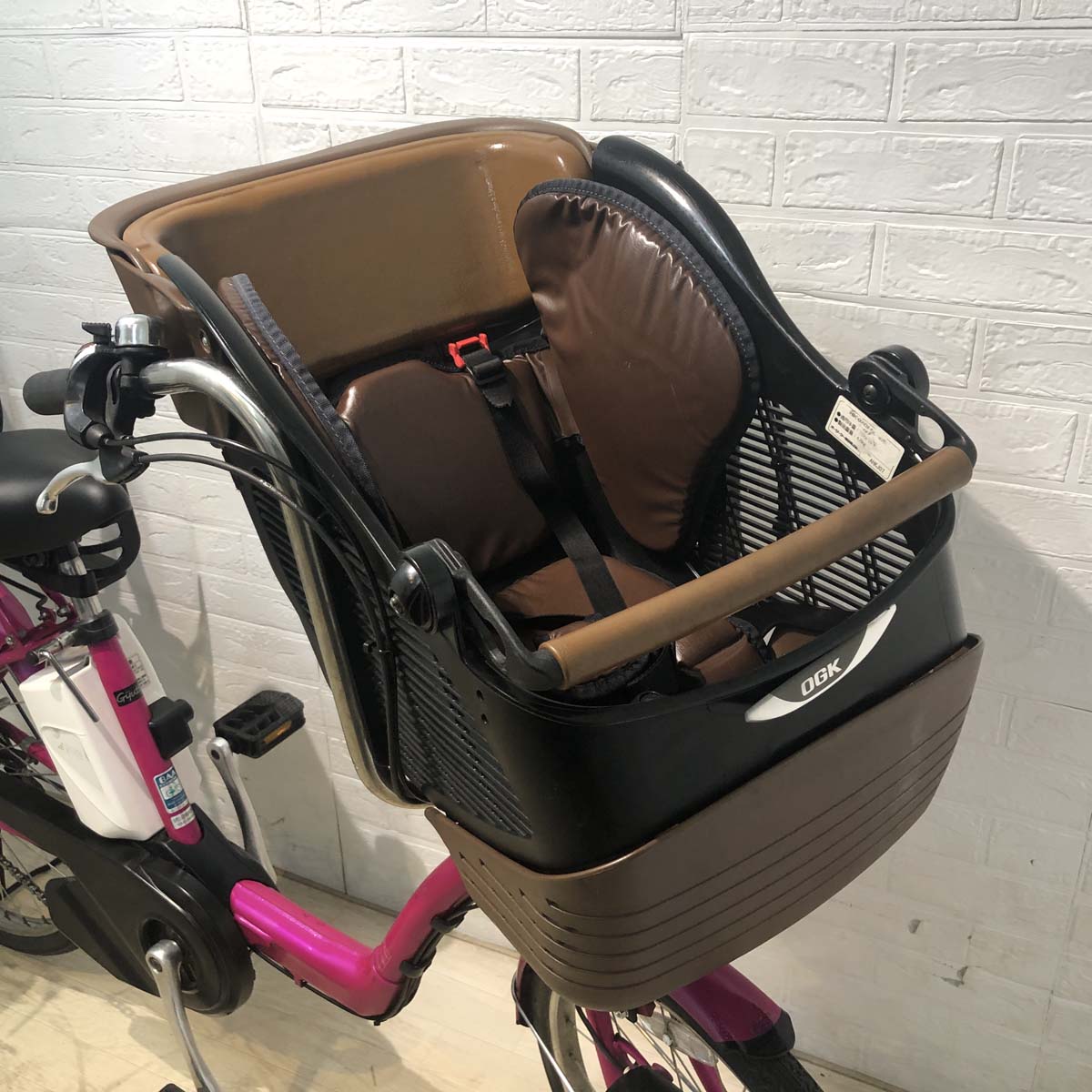 中古電動自転車 パナソニック ギュット DX ピンク 前22×後26インチ YB012