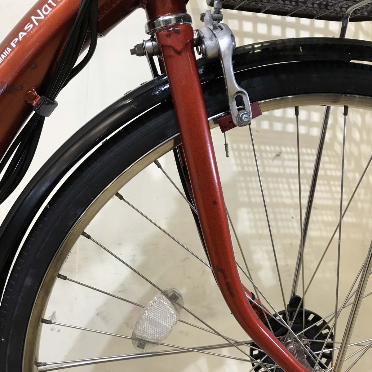 ヤマハ PAS ナチュラ M DX オレンジ 26インチ KV110 【中古車】