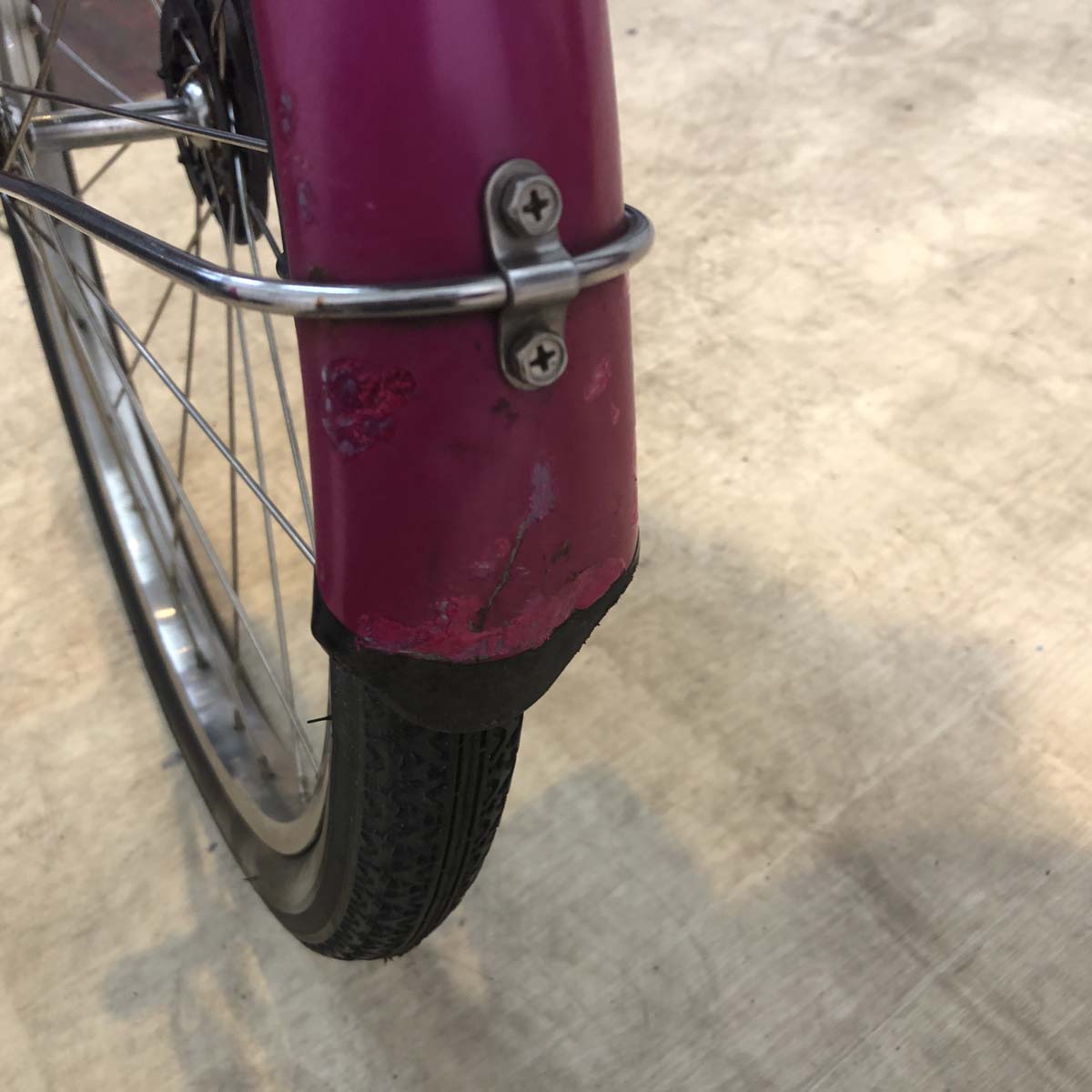 パナソニック ギュット DX ピンク 前22×後26インチ YB012【中古車】